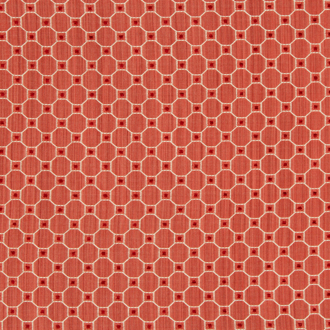 Tanneurs Woven fabric in red color - pattern 8019123.19.0 - by Brunschwig &amp; Fils in the Alsace Weaves collection