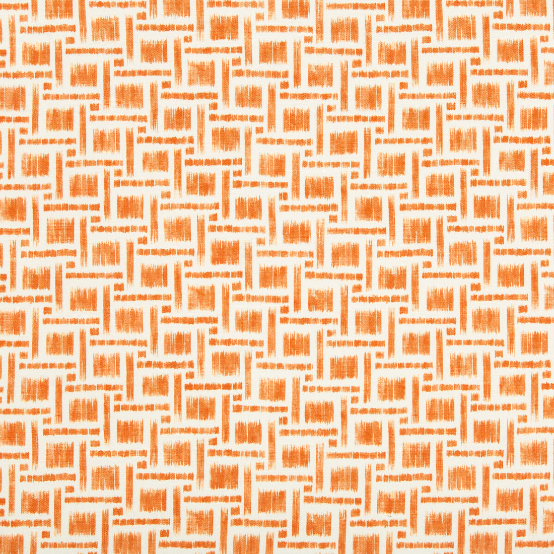Mira Print fabric in orange color - pattern 8019135.12.0 - by Brunschwig &amp; Fils in the Summer Palace collection