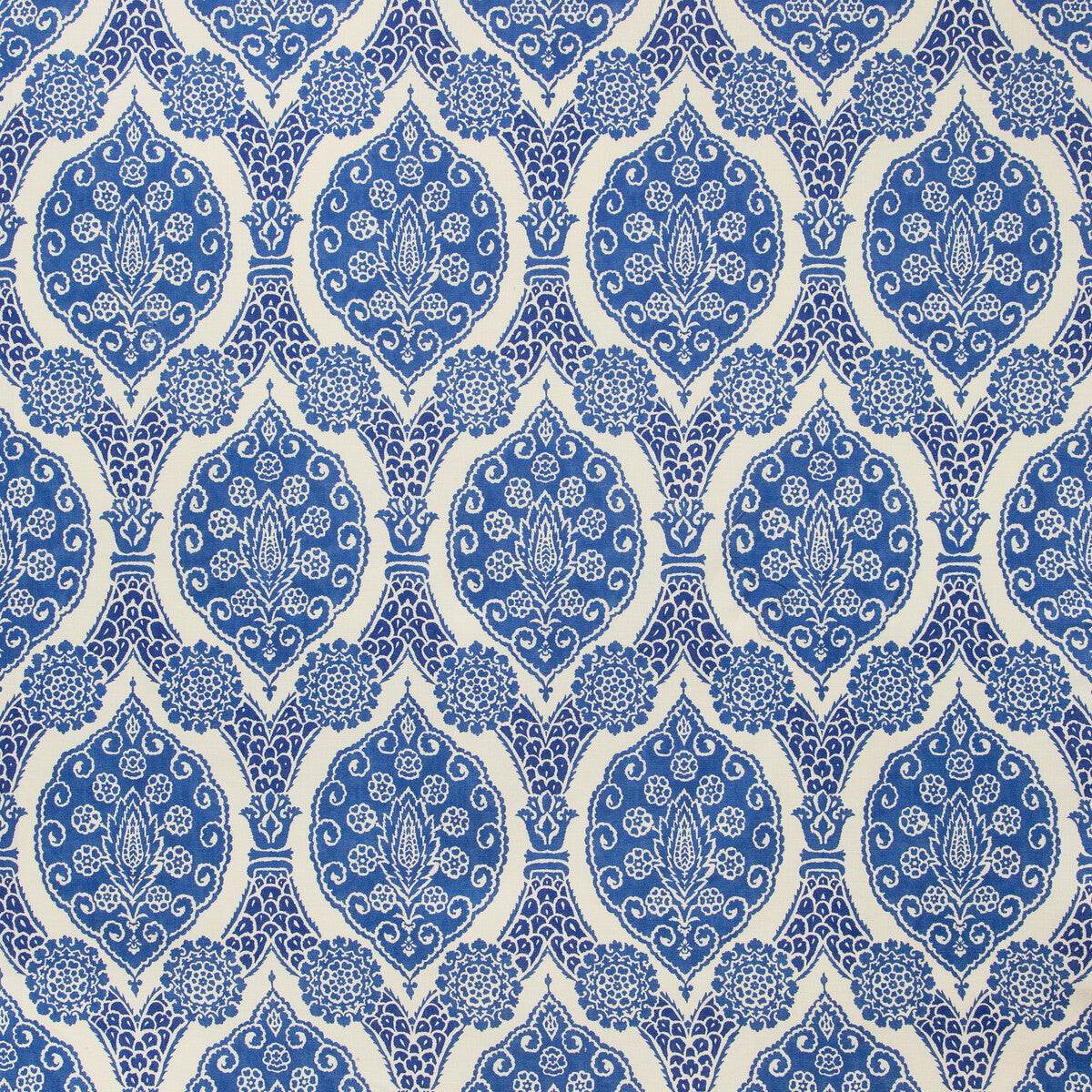 Sufera Print fabric in blue color - pattern 8020103.55.0 - by Brunschwig & Fils in the Grand Bazaar collection
