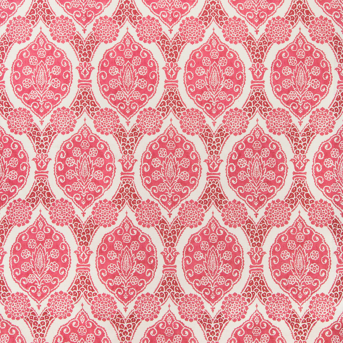 Sufera Print fabric in pink color - pattern 8020103.7.0 - by Brunschwig &amp; Fils in the Grand Bazaar collection