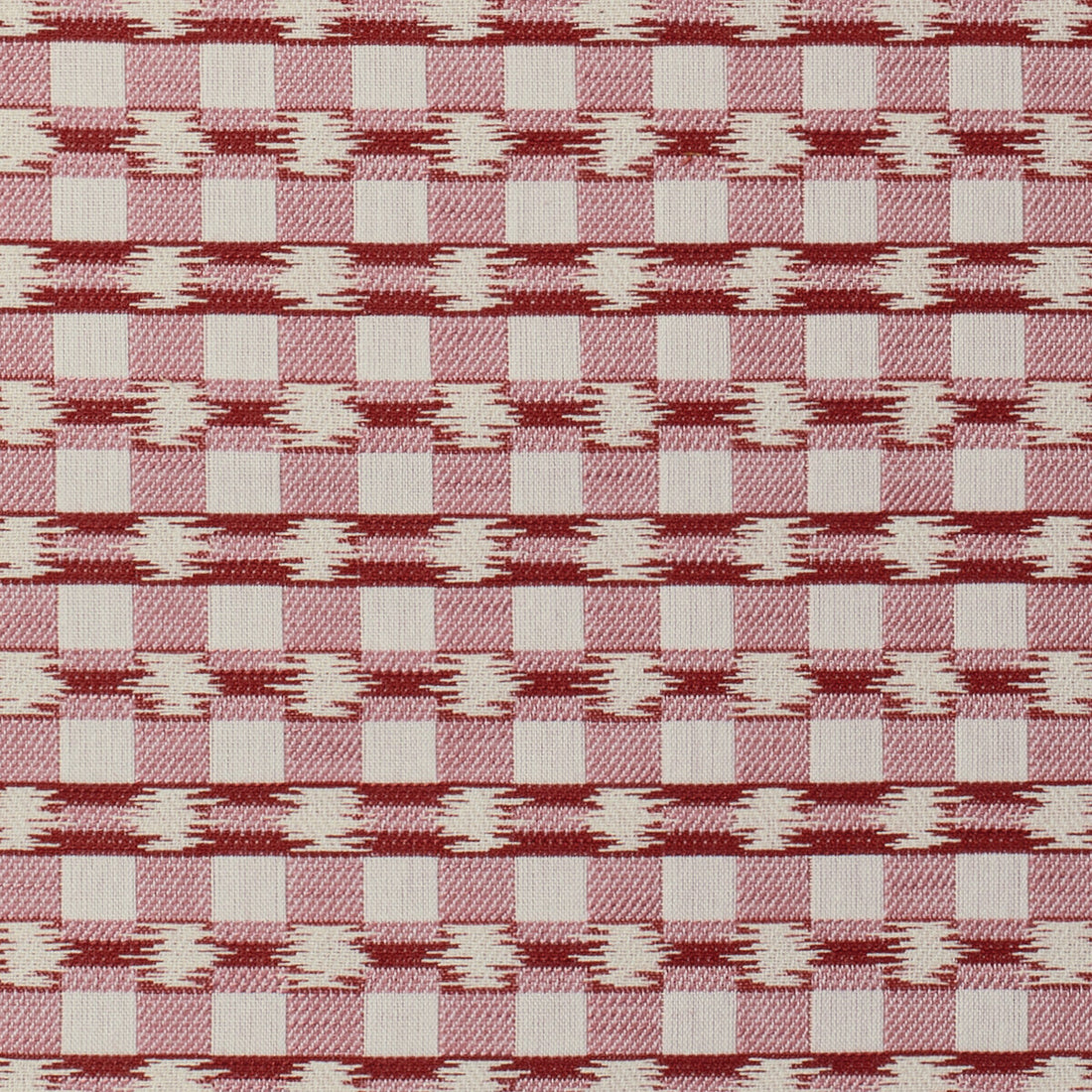 Bf Bf:: fabric in red color - pattern 8020105.7.0 - by Brunschwig &amp; Fils in the Granville Weaves collection