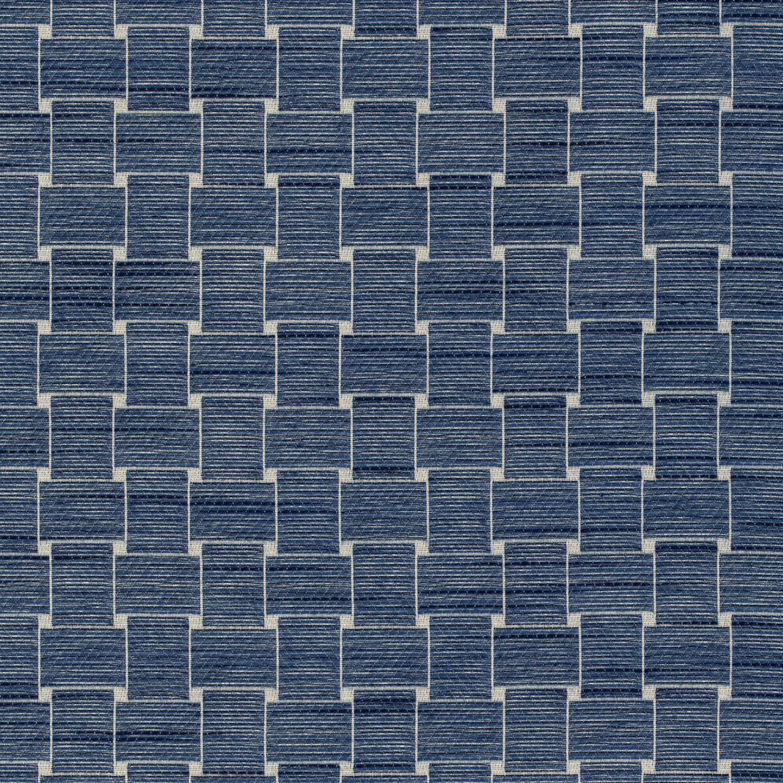 Beaumois Woven fabric in navy color - pattern 8020108.50.0 - by Brunschwig &amp; Fils in the Granville Weaves collection