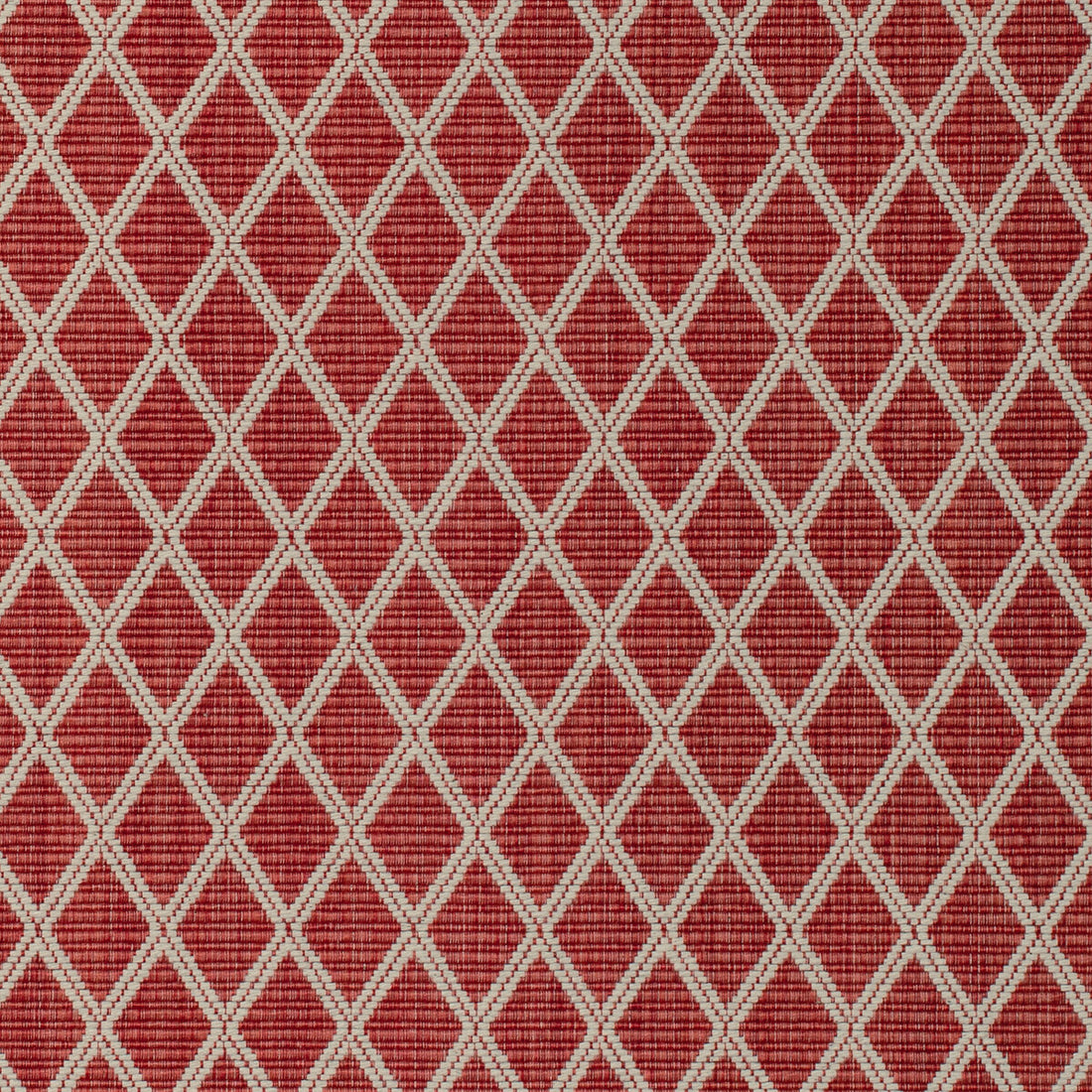 Cancale Woven fabric in red color - pattern 8020109.19.0 - by Brunschwig &amp; Fils in the Granville Weaves collection