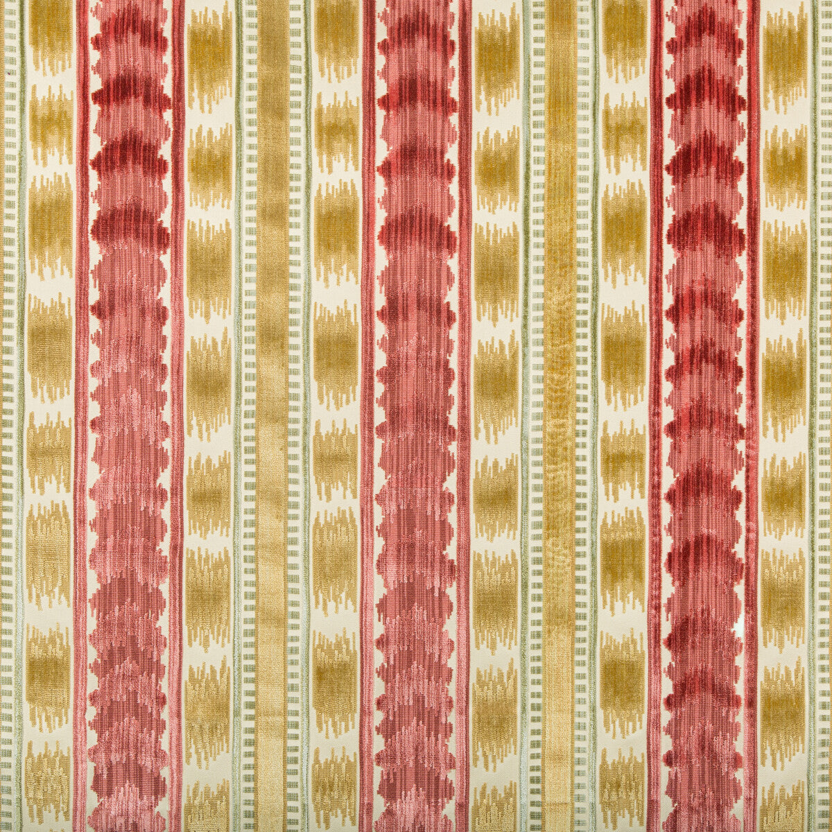 Bayeaux Velvet fabric in rose color - pattern 8020117.194.0 - by Brunschwig & Fils in the Chaumont Velvets collection