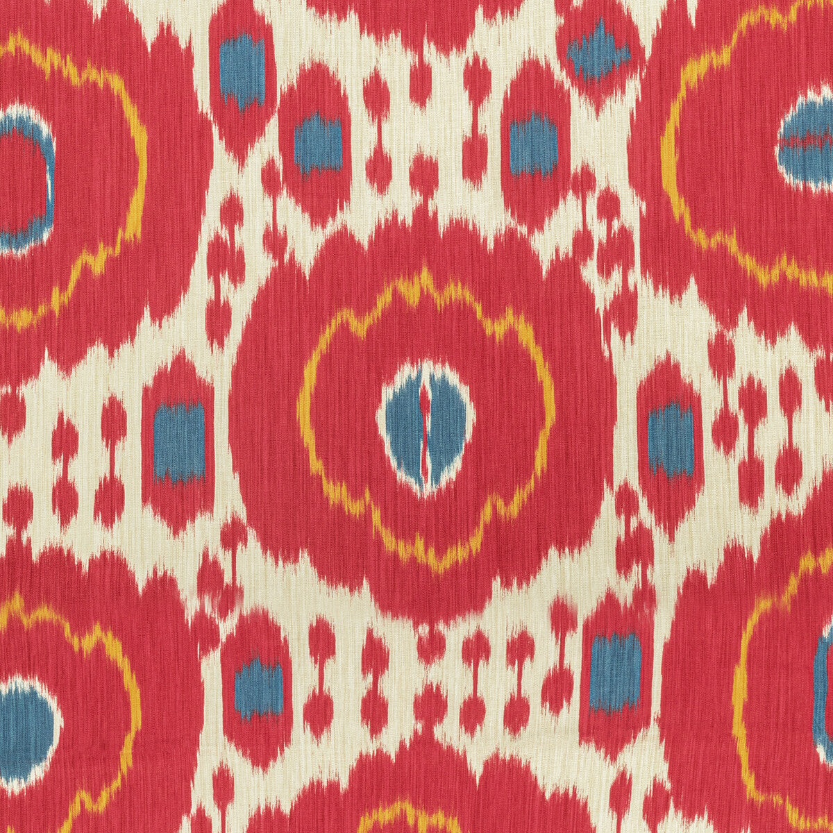 Mayenne Print fabric in red color - pattern 8020125.195.0 - by Brunschwig & Fils in the Louverne collection