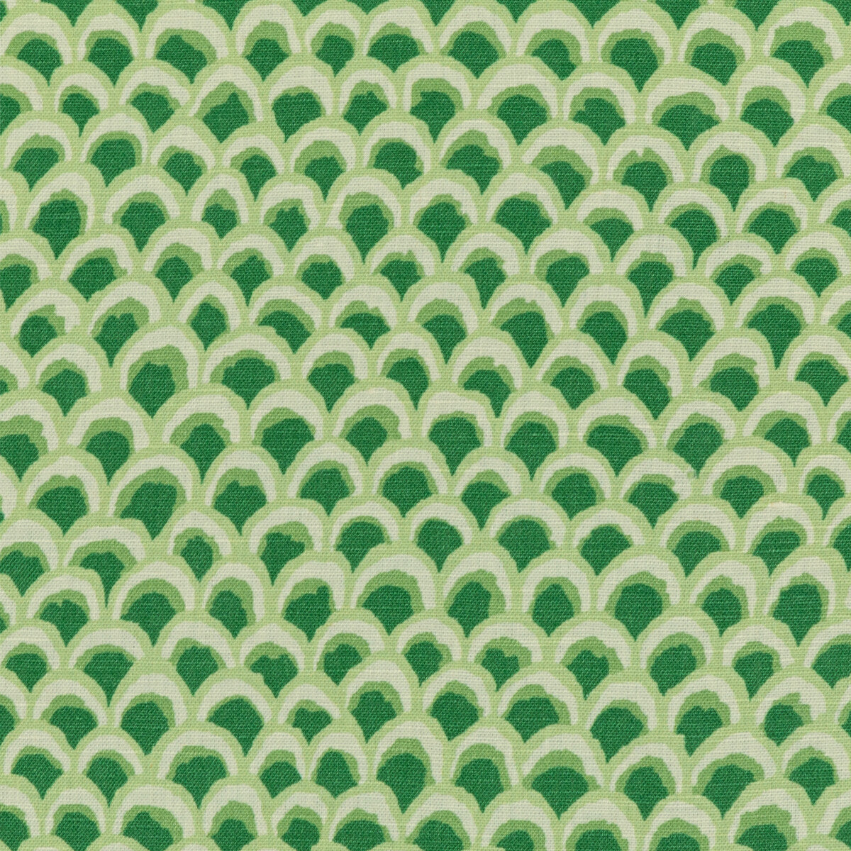 Pave II Print fabric in green color - pattern 8020126.3.0 - by Brunschwig & Fils in the Louverne collection