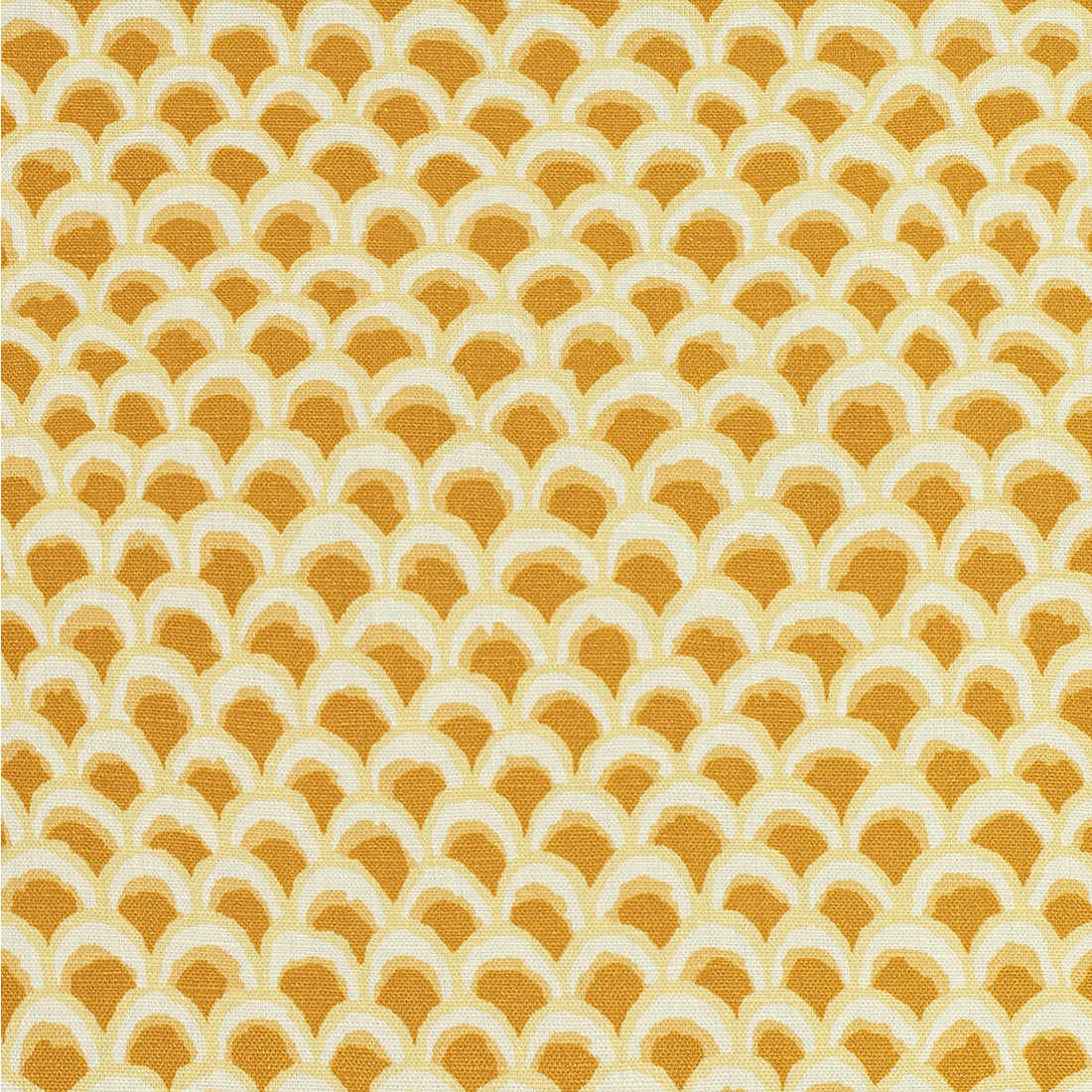 Pave II Print fabric in canary color - pattern 8020126.40.0 - by Brunschwig &amp; Fils in the Louverne collection