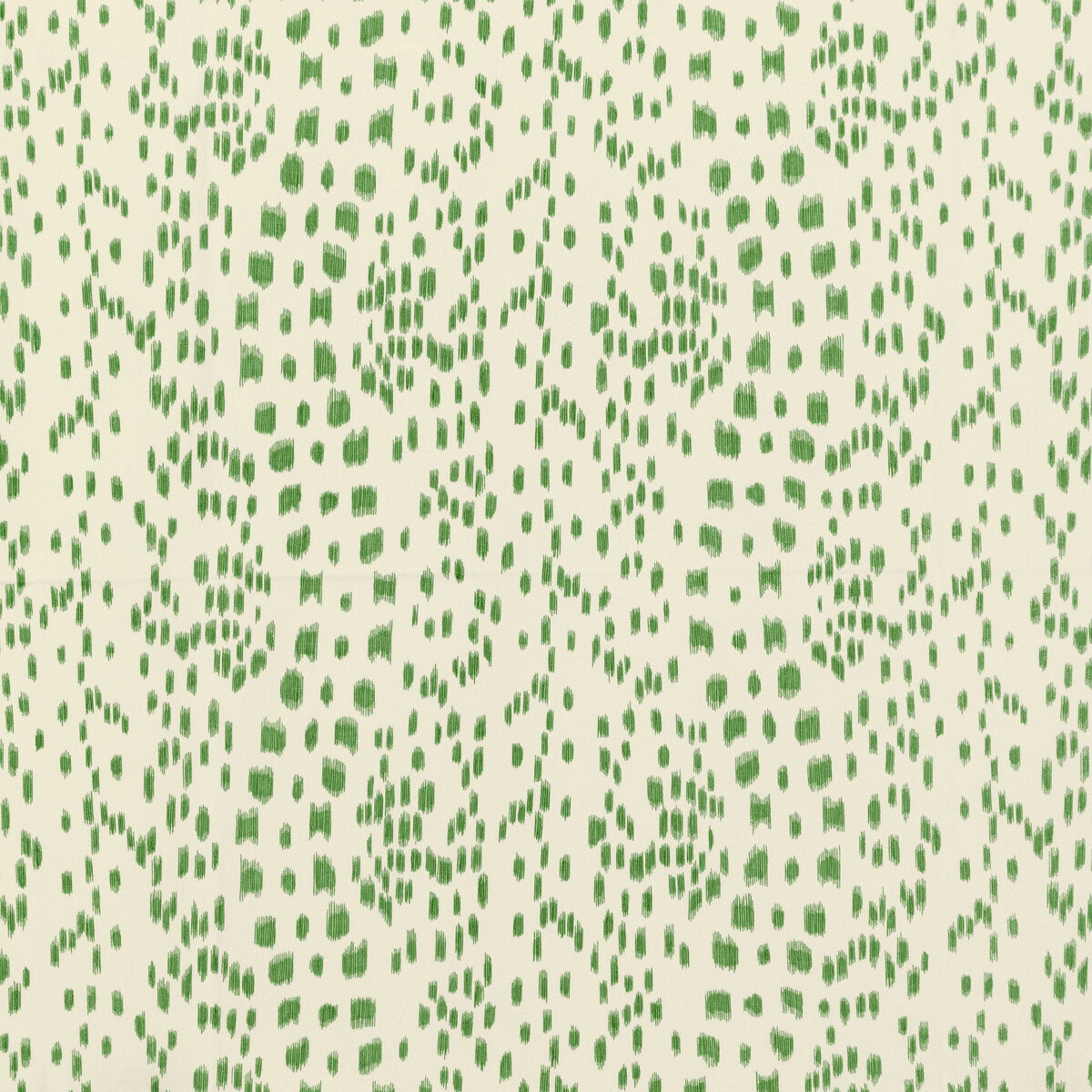 Les Touches II fabric in green color - pattern 8020131.3.0 - by Brunschwig & Fils in the En Vacances II collection