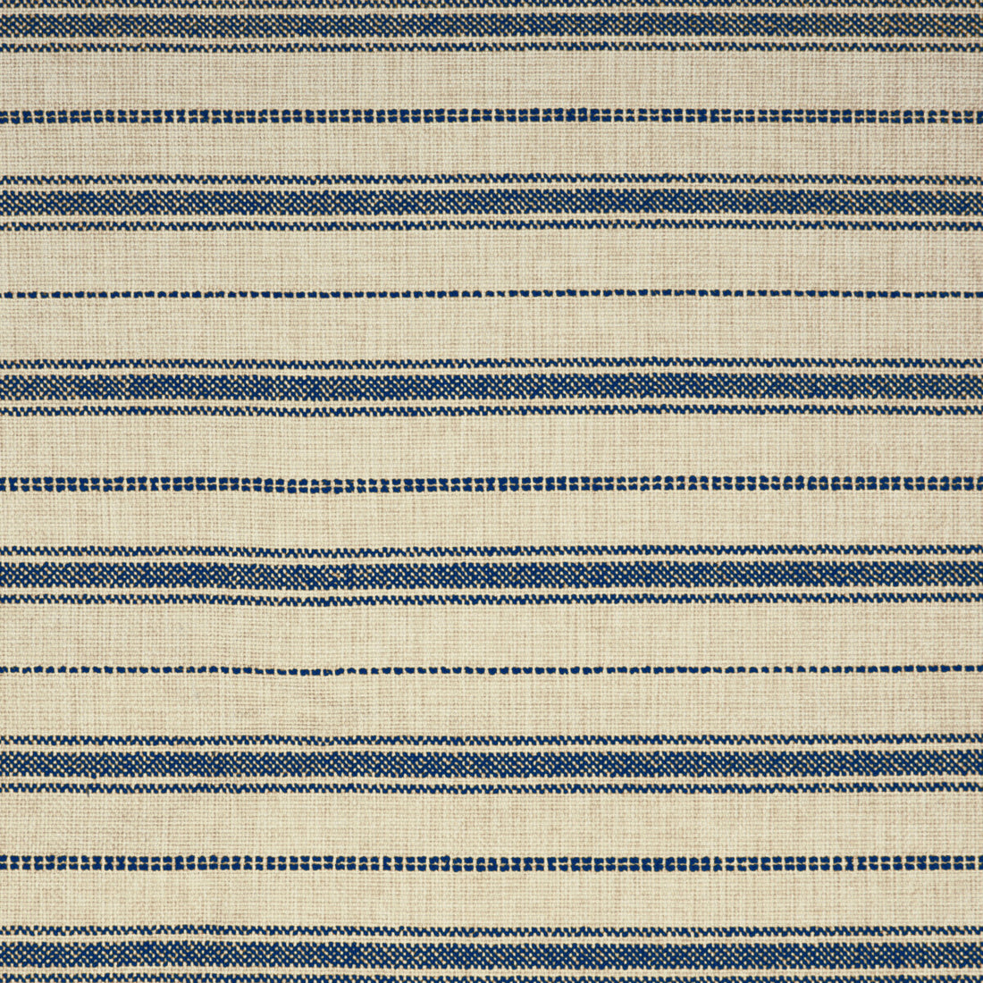 Montpezat Stripe fabric in navy color - pattern 8020136.50.0 - by Brunschwig &amp; Fils in the En Vacances II collection