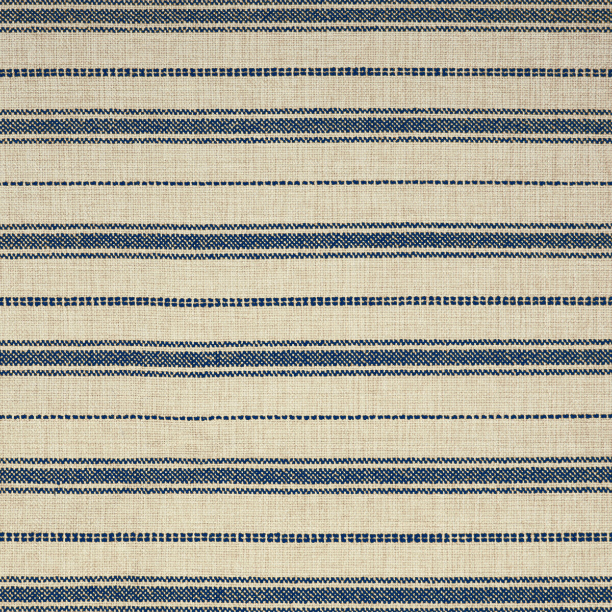 Montpezat Stripe fabric in navy color - pattern 8020136.50.0 - by Brunschwig & Fils in the En Vacances II collection