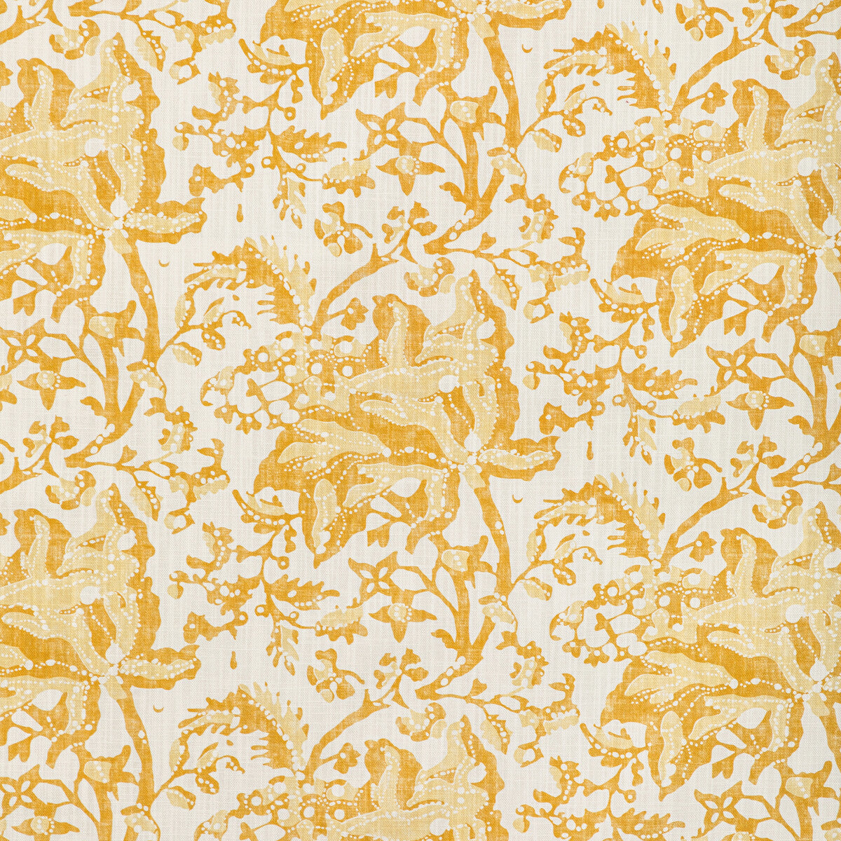 Weymouth Print fabric in canary color - pattern 8022102.40.0 - by Brunschwig & Fils in the Manoir collection