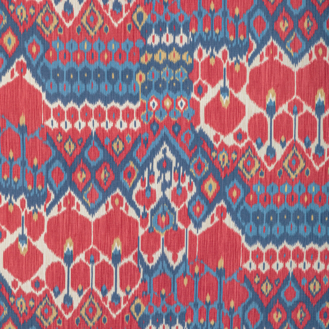 Bonnieux Print fabric in red/blue color - pattern 8022104.195.0 - by Brunschwig &amp; Fils in the Manoir collection