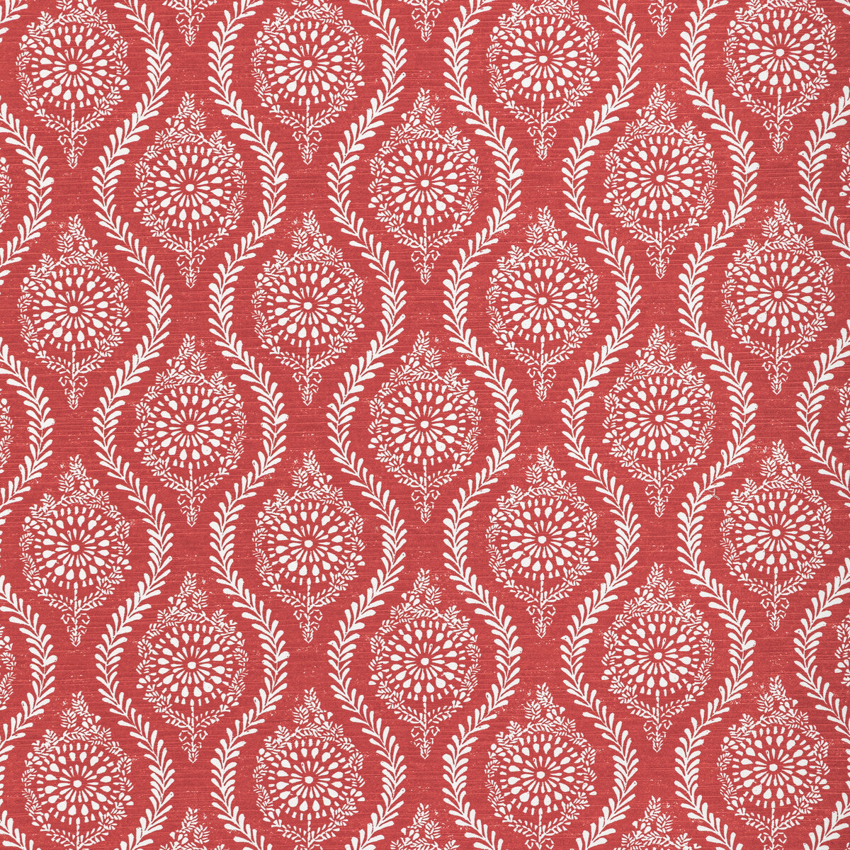Marindol Print fabric in red color - pattern 8022105.19.0 - by Brunschwig & Fils in the Manoir collection