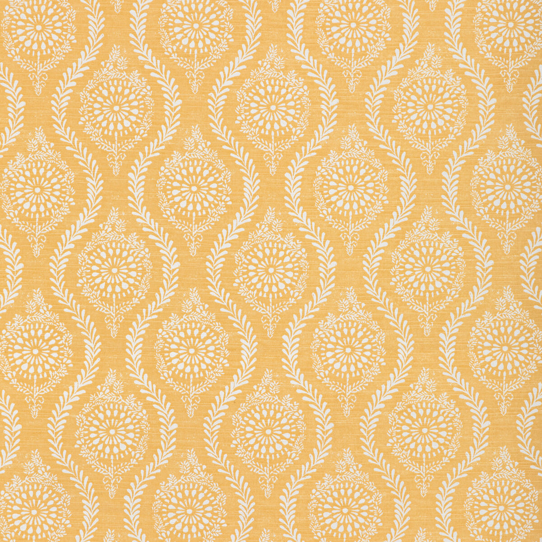 Marindol Print fabric in canary color - pattern 8022105.40.0 - by Brunschwig &amp; Fils in the Manoir collection