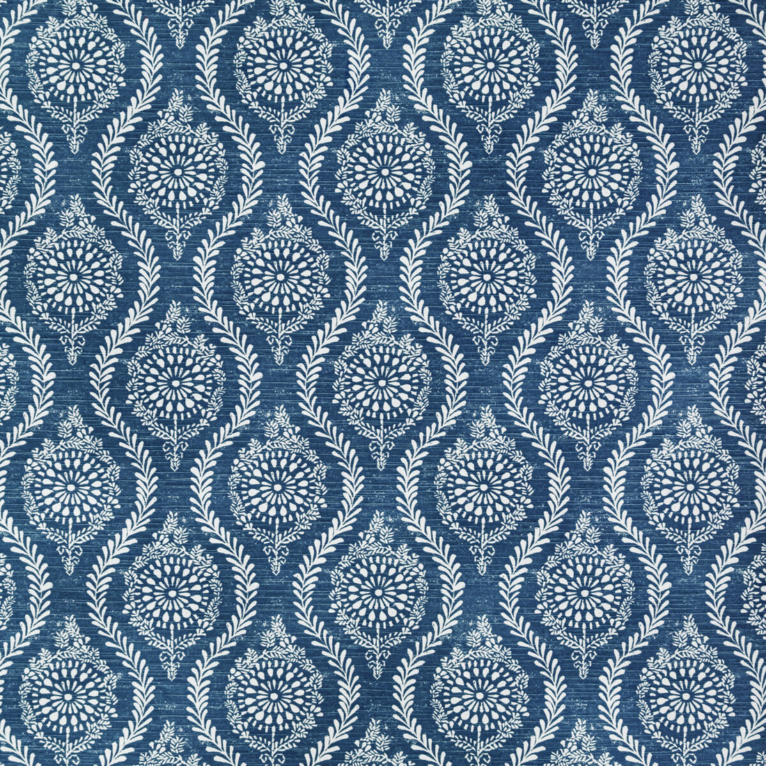 Marindol Print fabric in blue color - pattern 8022105.5.0 - by Brunschwig &amp; Fils in the Manoir collection
