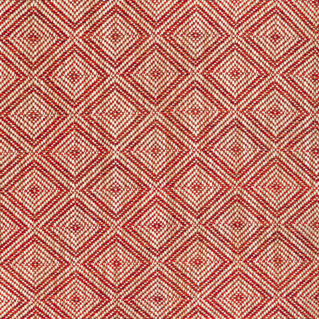 Calvin Weave fabric in red color - pattern 8022114.19.0 - by Brunschwig &amp; Fils in the Lorient Weaves collection