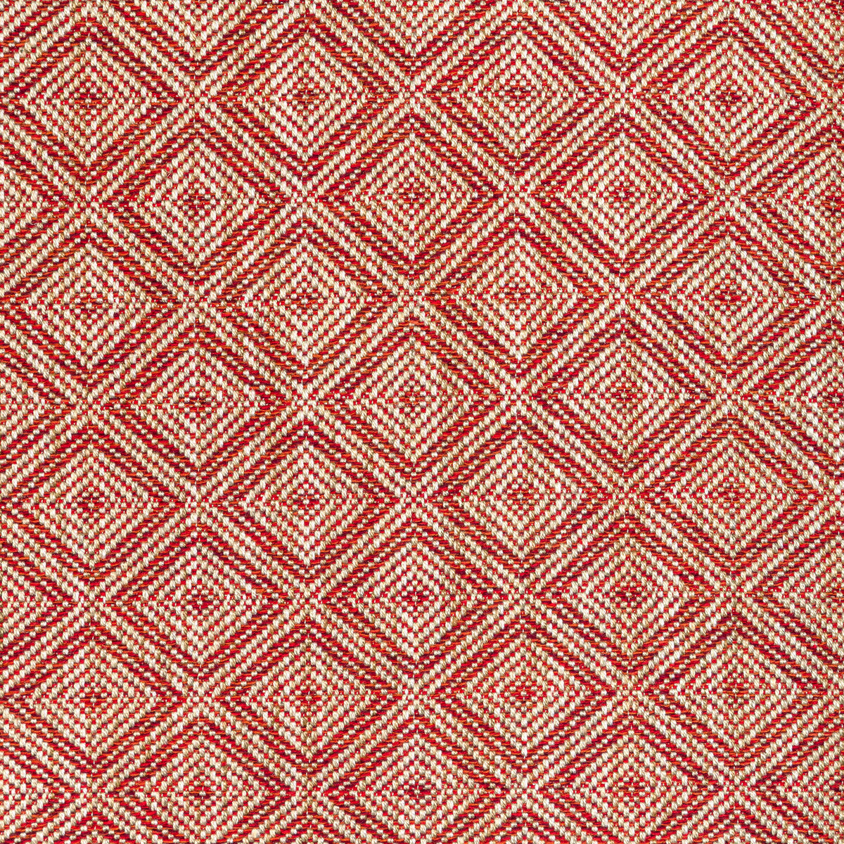 Calvin Weave fabric in red color - pattern 8022114.19.0 - by Brunschwig & Fils in the Lorient Weaves collection