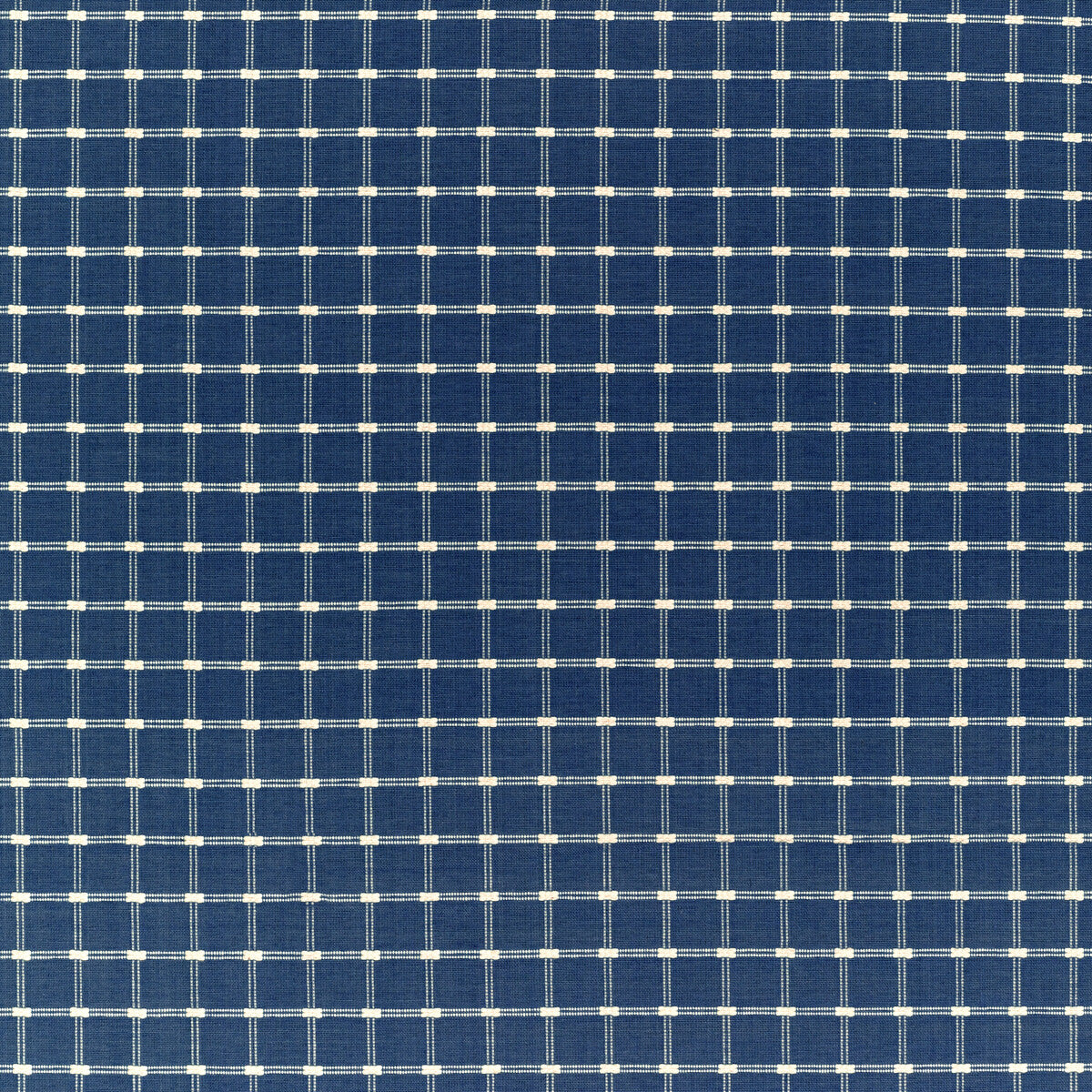 Lison Check fabric in navy color - pattern 8022116.50.0 - by Brunschwig & Fils in the Normant Checks And Stripes II collection