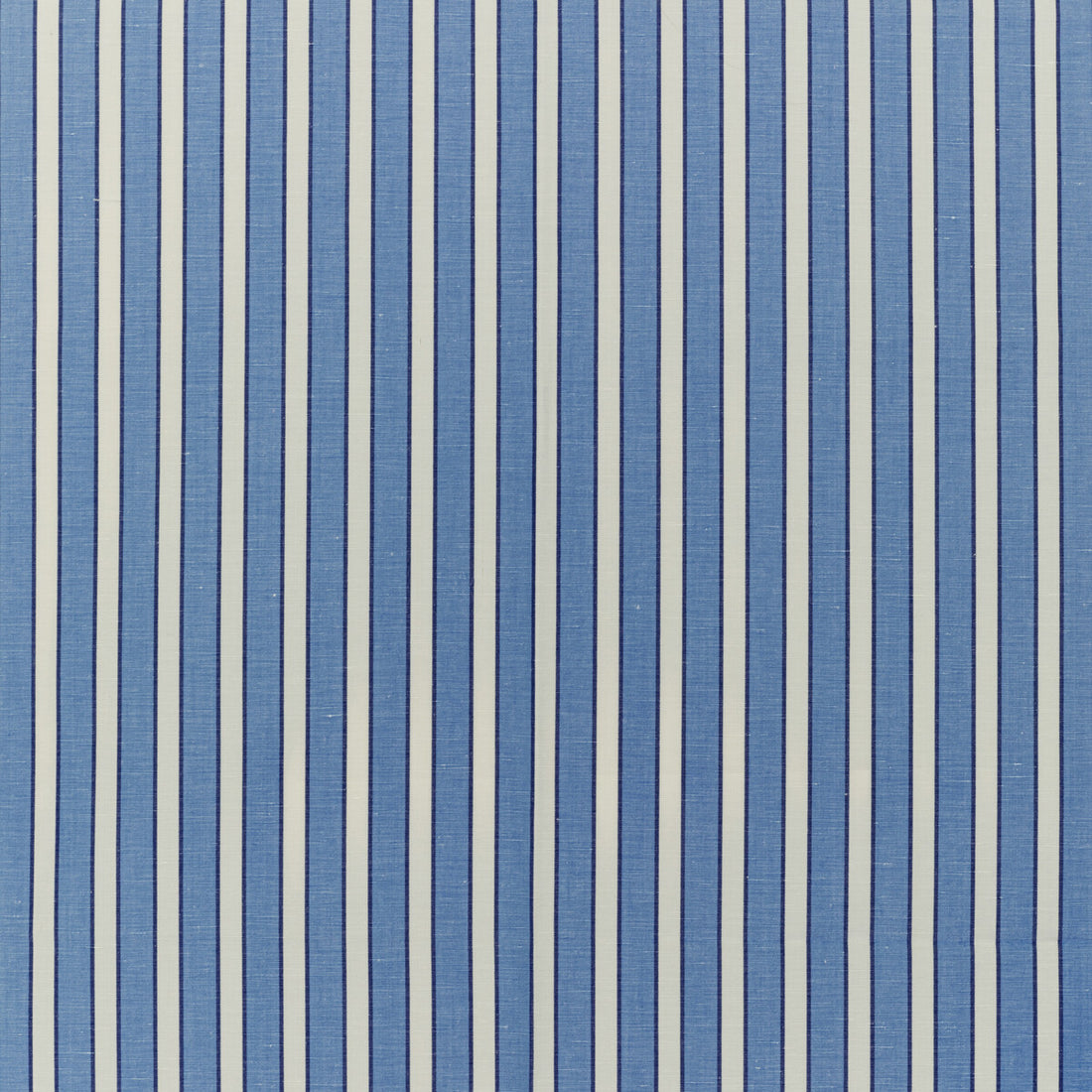 Rouen Stripe fabric in blue color - pattern 8022117.155.0 - by Brunschwig &amp; Fils in the Normant Checks And Stripes II collection
