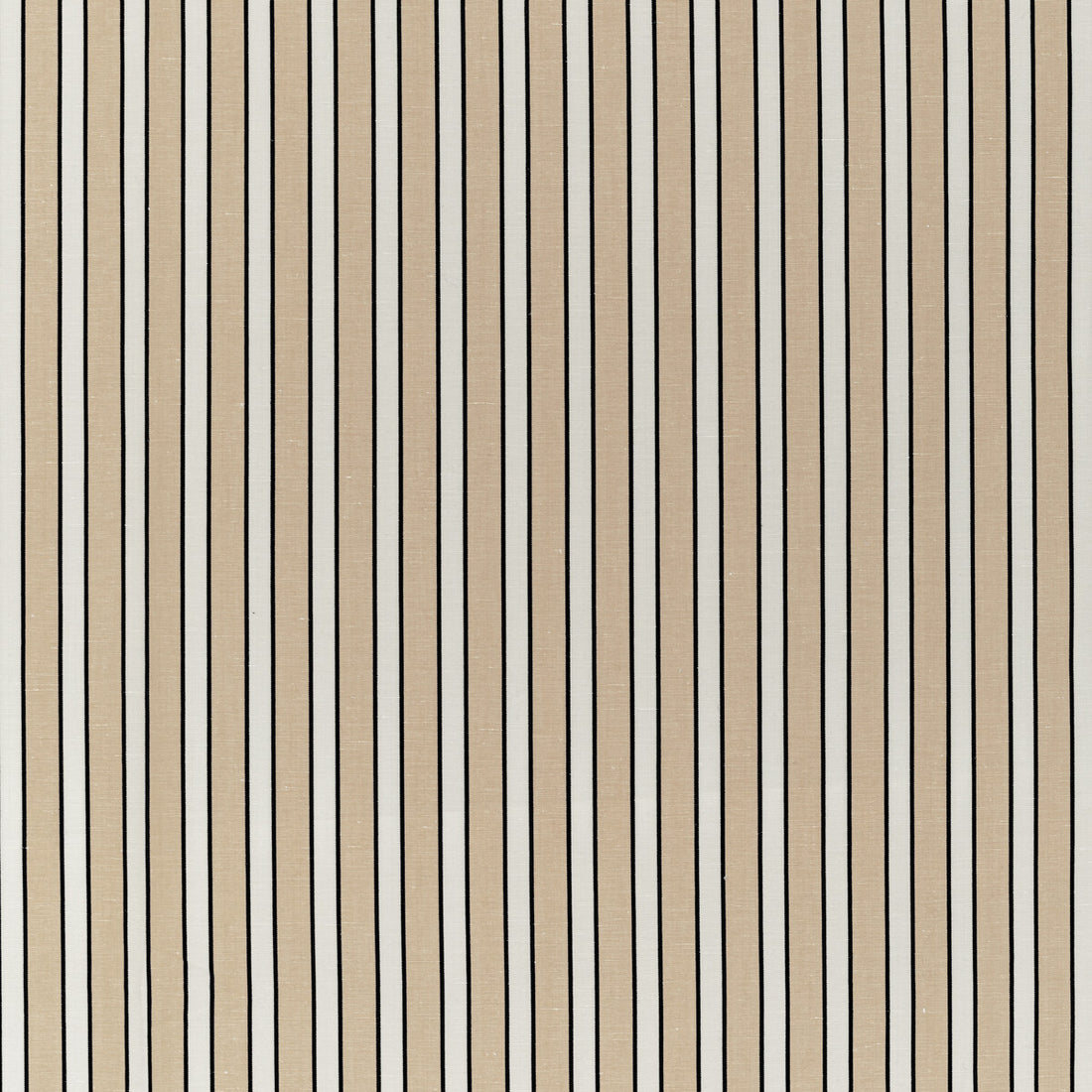 Rouen Stripe fabric in beige color - pattern 8022117.168.0 - by Brunschwig &amp; Fils in the Normant Checks And Stripes II collection