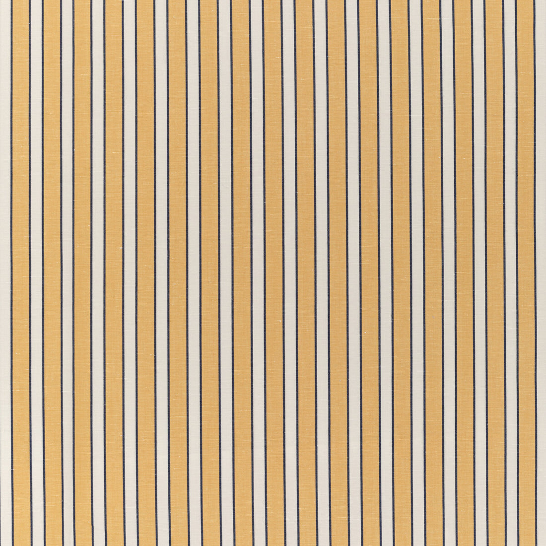 Rouen Stripe fabric in yellow color - pattern 8022117.450.0 - by Brunschwig &amp; Fils in the Normant Checks And Stripes II collection
