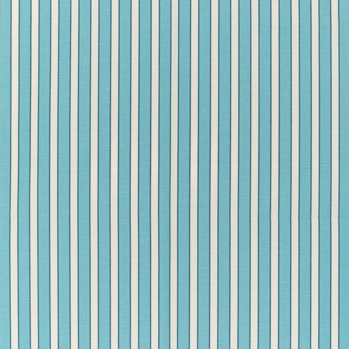 Rouen Stripe fabric in aqua color - pattern 8022117.535.0 - by Brunschwig & Fils in the Normant Checks And Stripes II collection