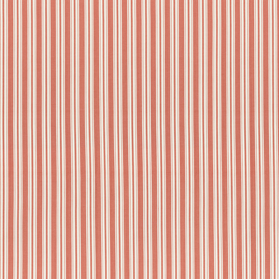 Selune Stripe fabric in melon color - pattern 8022118.12.0 - by Brunschwig &amp; Fils in the Normant Checks And Stripes II collection
