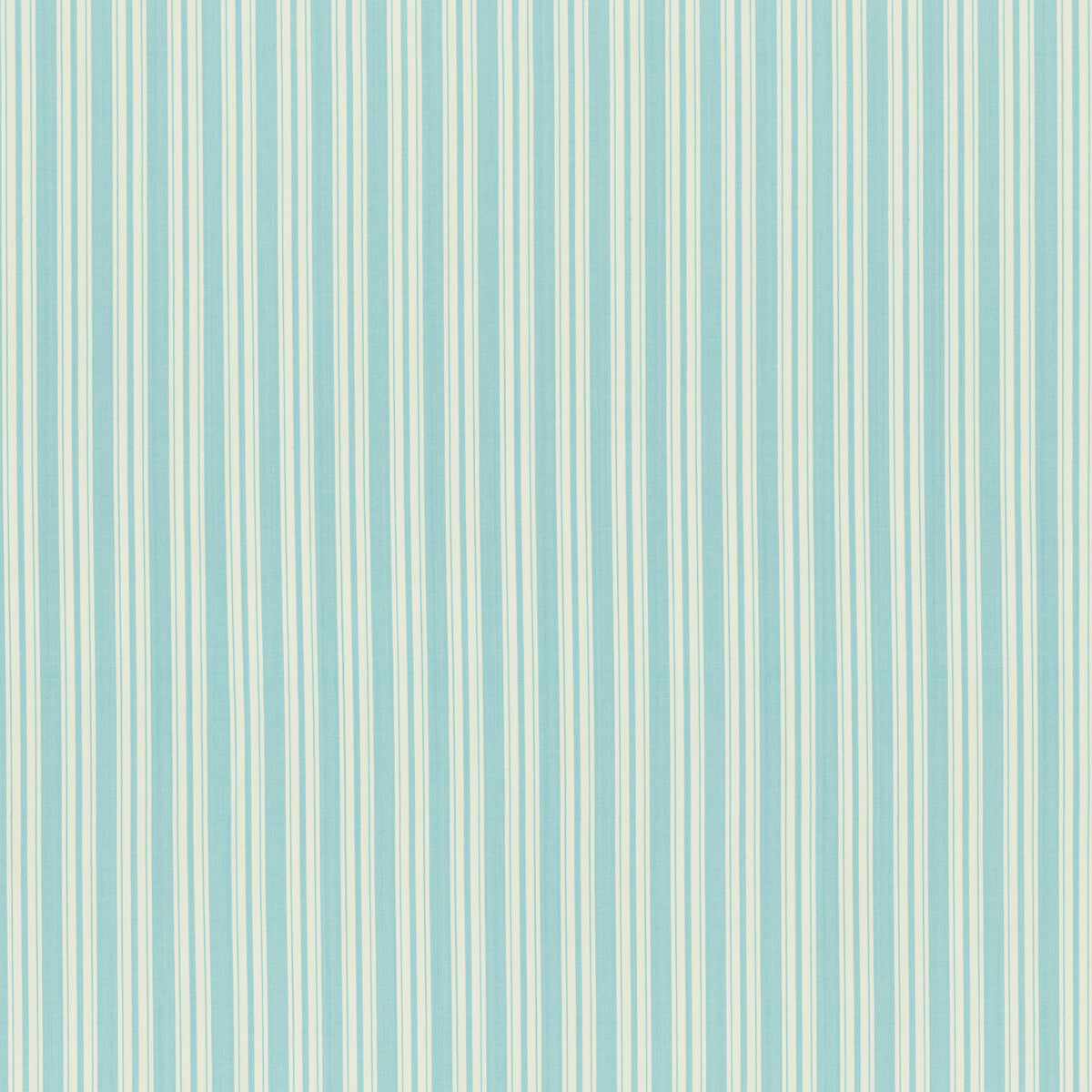 Selune Stripe fabric in aqua color - pattern 8022118.13.0 - by Brunschwig & Fils in the Normant Checks And Stripes II collection
