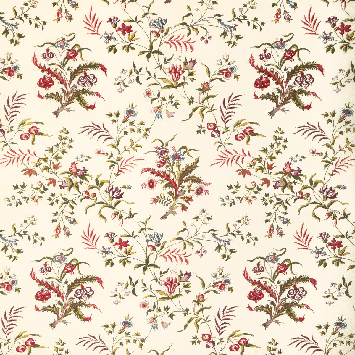 Chancay Print fabric in beige/multi color - pattern 8023107.1630.0 - by Brunschwig & Fils in the Cadenet collection