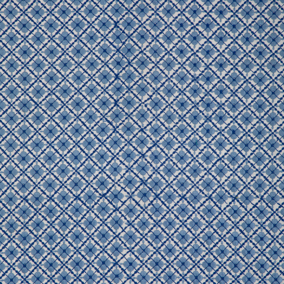 Ines Emb fabric in blue color - pattern 8023119.155.0 - by Brunschwig & Fils in the Anduze Embroideries collection