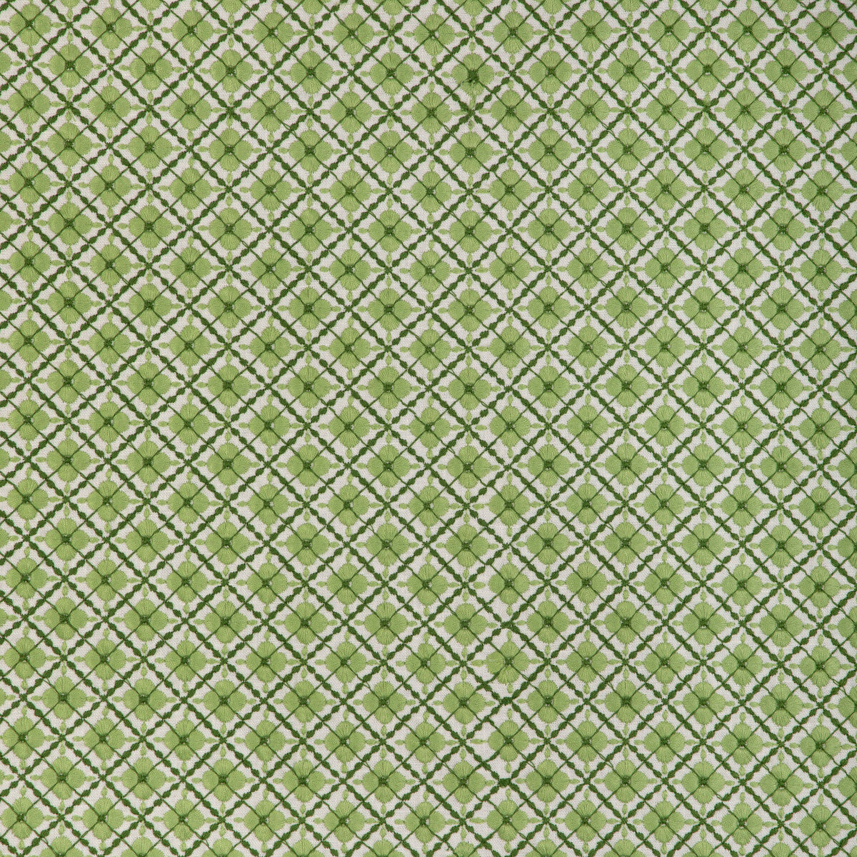 Ines Emb fabric in leaf color - pattern 8023119.330.0 - by Brunschwig & Fils in the Anduze Embroideries collection