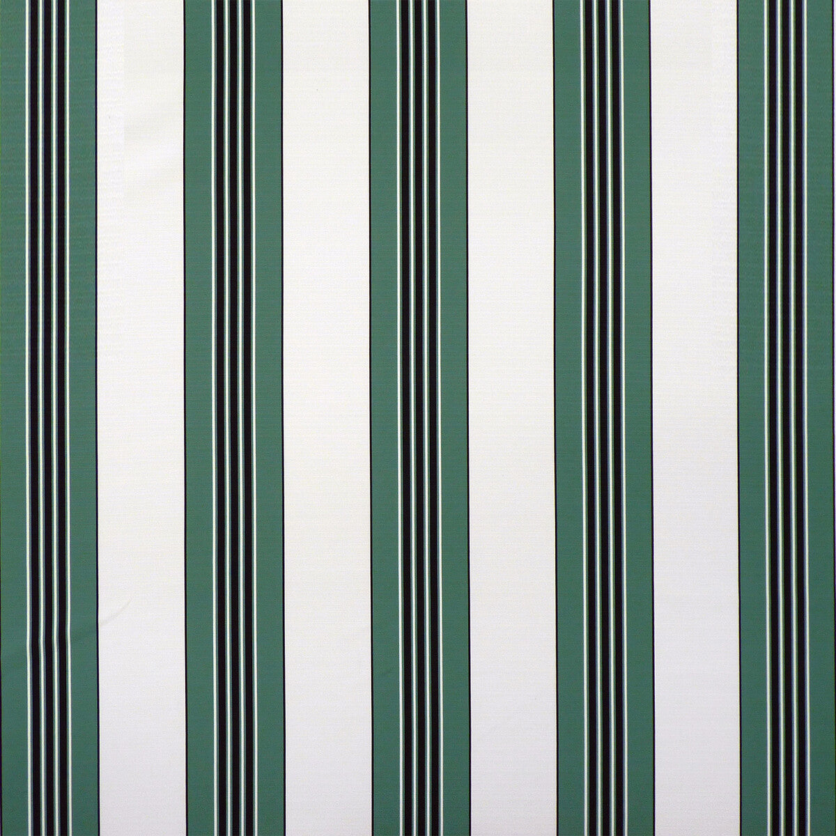Rayure II fabric in emerald color - pattern 8023126.53.0 - by Brunschwig & Fils in the Madeleine Castaing Indoor/Outdoor collection