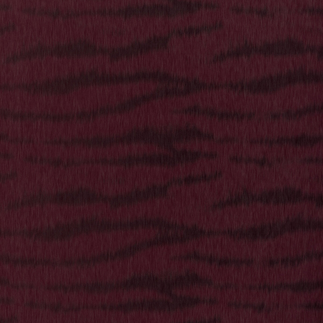 Tigre Warp Print fabric in plum color - pattern 8023137.10.0 - by Brunschwig &amp; Fils in the Celeste collection