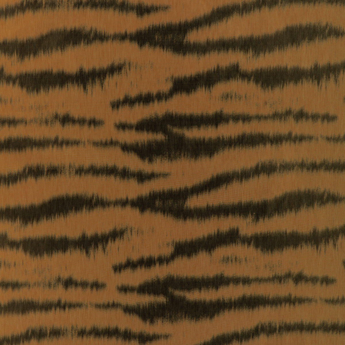 Tigre Warp Print fabric in gold color - pattern 8023137.4.0 - by Brunschwig & Fils in the Celeste collection