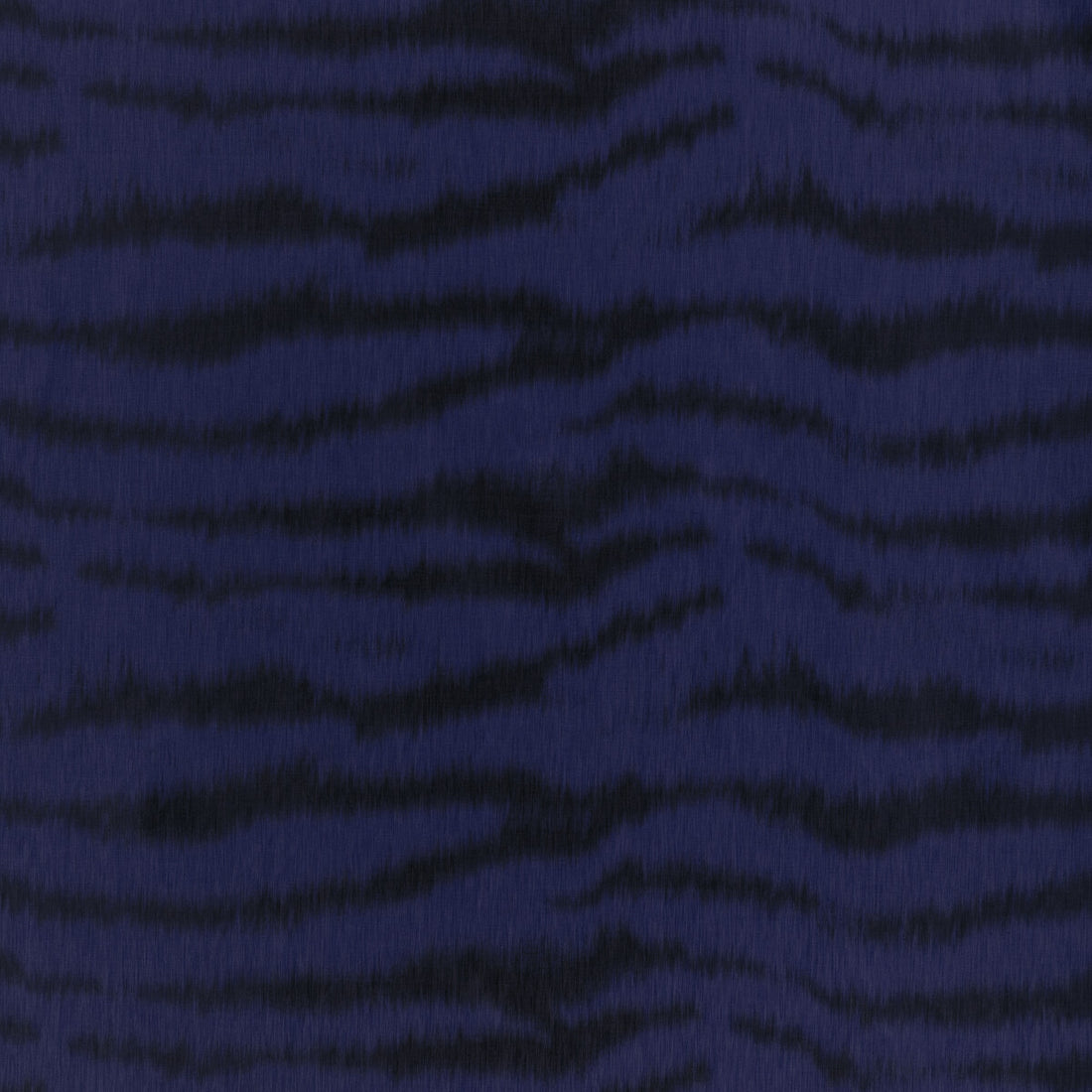 Tigre Warp Print fabric in lapis color - pattern 8023137.5.0 - by Brunschwig &amp; Fils in the Celeste collection