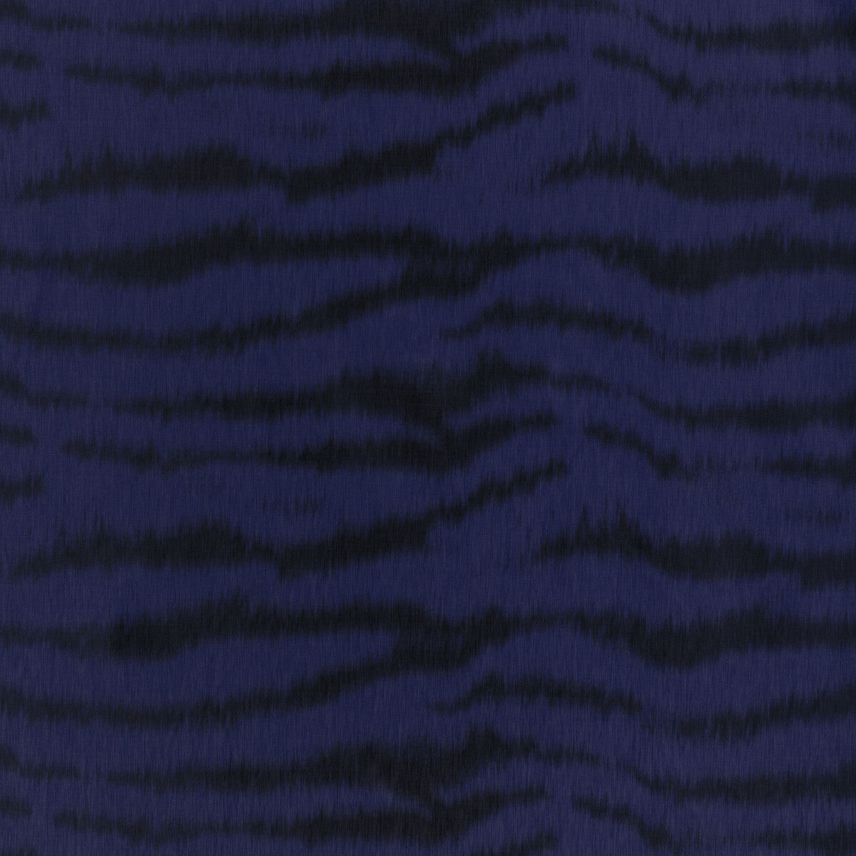 Tigre Warp Print fabric in lapis color - pattern 8023137.5.0 - by Brunschwig & Fils in the Celeste collection