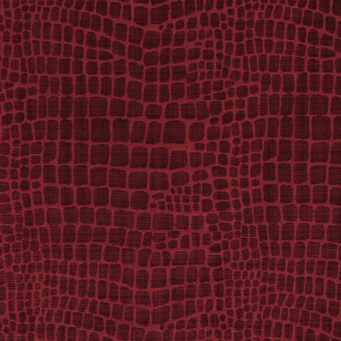 Croc Velvet fabric in garnet color - pattern 8023140.19.0 - by Brunschwig &amp; Fils in the Celeste collection