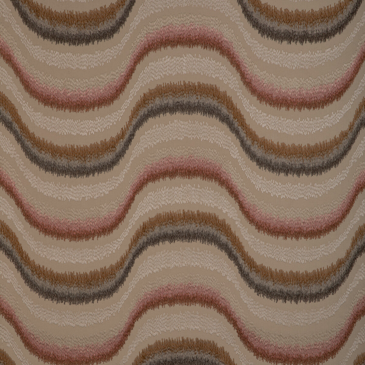 Du Son Emb fabric in granite color - pattern 8023141.1617.0 - by Brunschwig & Fils in the Celeste collection