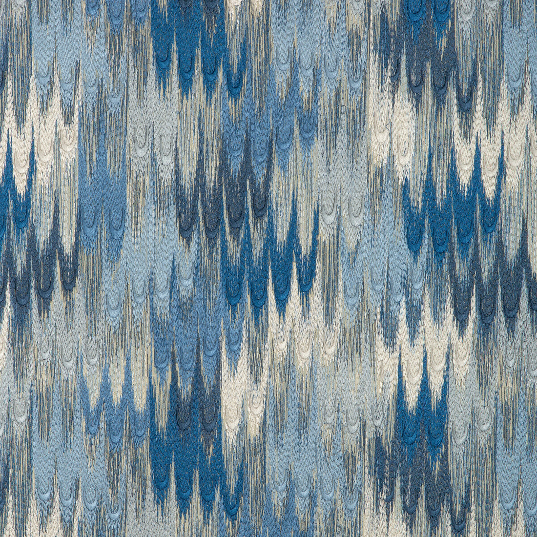Duval Emb fabric in sky/lapis color - pattern 8023142.155.0 - by Brunschwig &amp; Fils in the Celeste collection