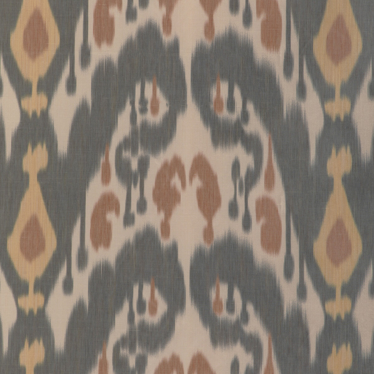 Bukara Warp Print fabric in ebony color - pattern 8023146.84.0 - by Brunschwig & Fils in the Vienne Silks collection