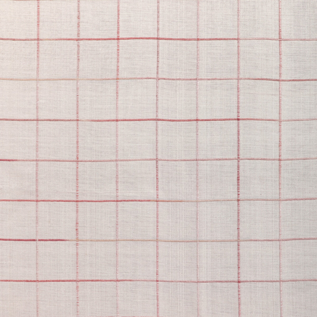 Moulin Check fabric in rose color - pattern 8023149.917.0 - by Brunschwig &amp; Fils in the Vienne Silks collection