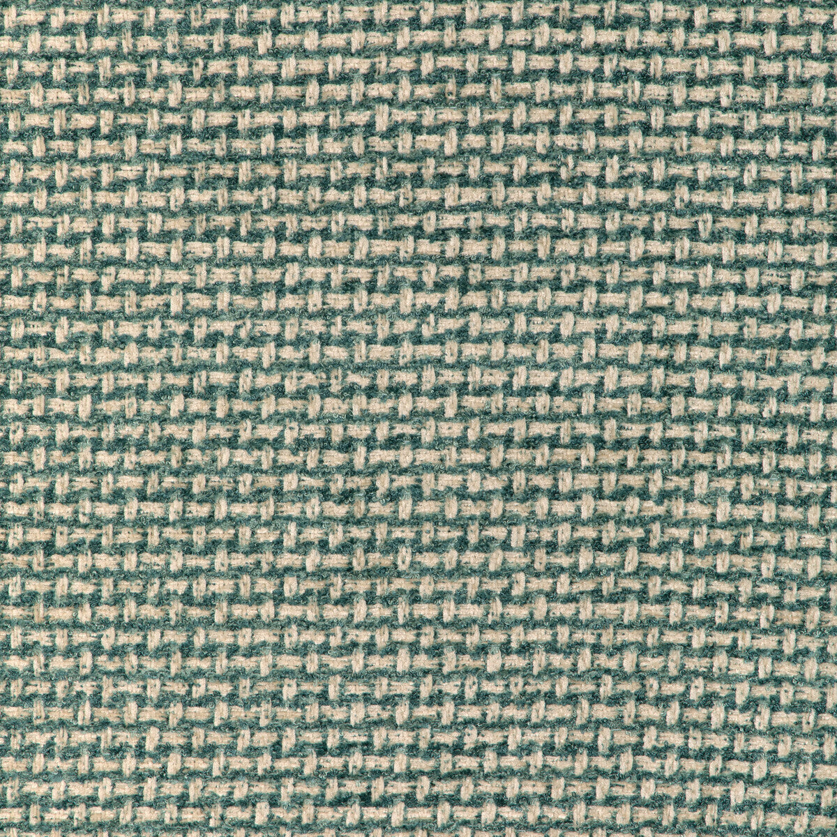 Nivolet Texture fabric in teal color - pattern 8023154.13.0 - by Brunschwig & Fils in the Chambery Textures IV collection