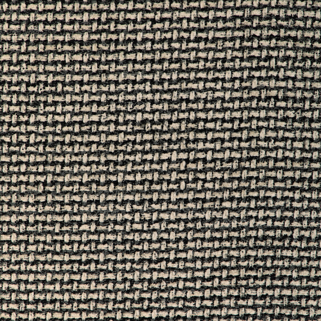 Nivolet Texture fabric in ebony color - pattern 8023154.8106.0 - by Brunschwig &amp; Fils in the Chambery Textures IV collection