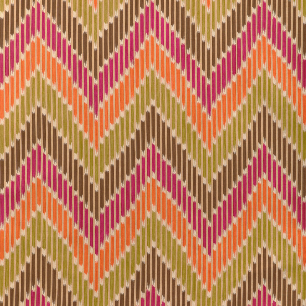 Cascade Print fabric in berry/leaf color - pattern 8024107.73.0 - by Brunschwig & Fils in the La Menagerie collection