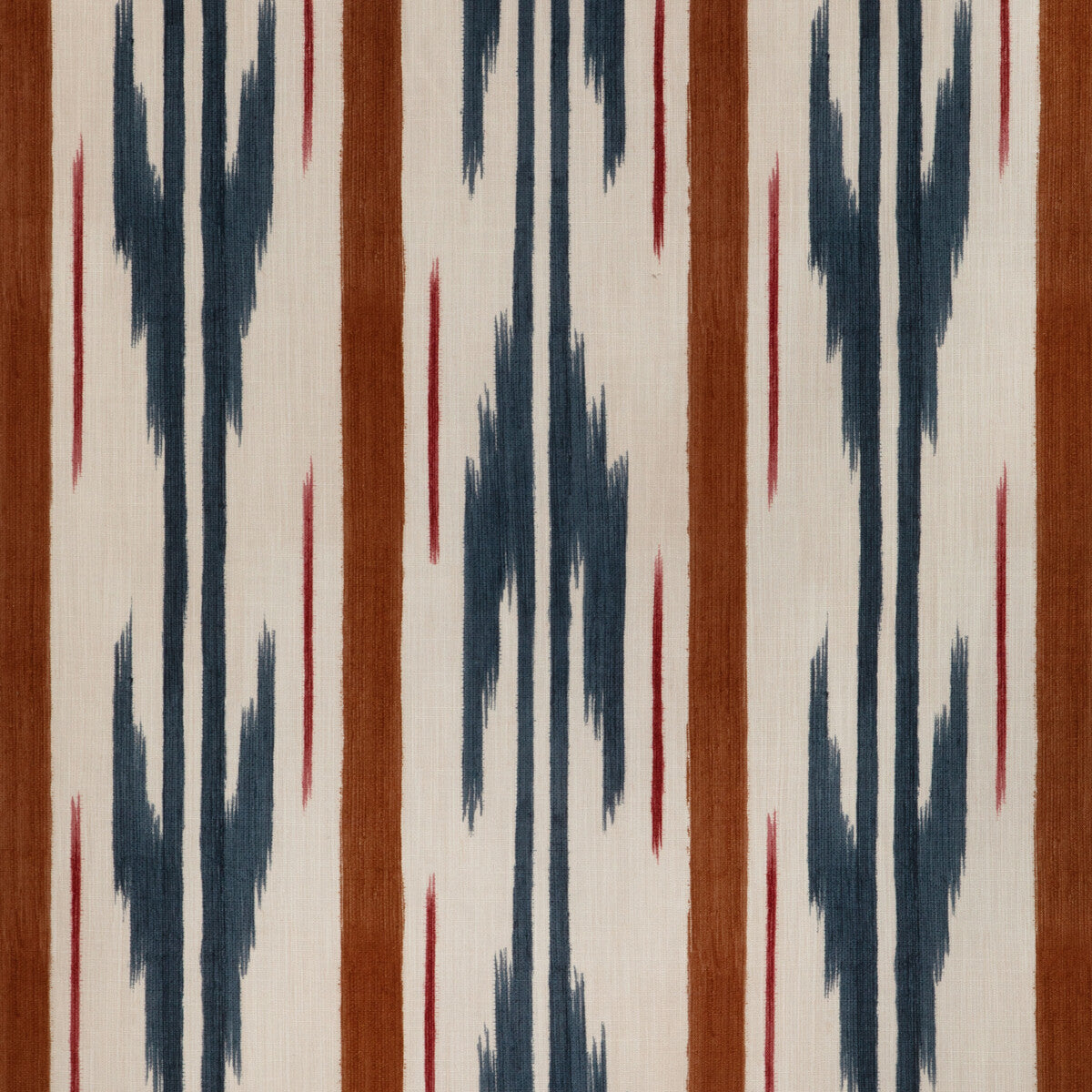 Le Mistral Print fabric in spice color - pattern 8024111.519.0 - by Brunschwig & Fils in the Les Ensembliers L&