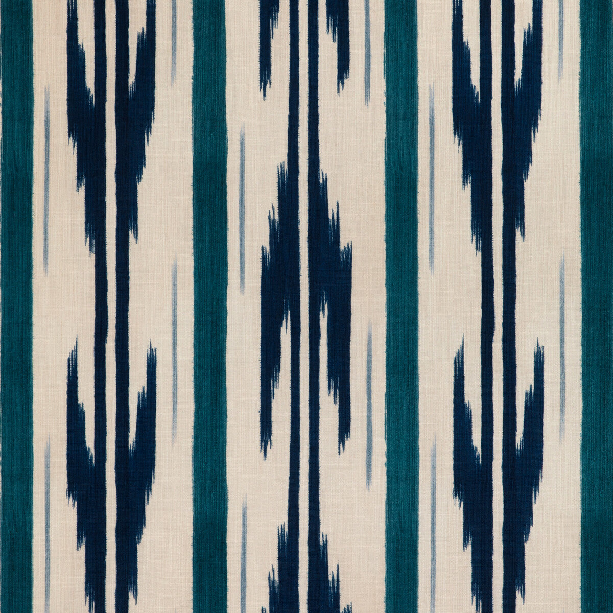 Le Mistral Print fabric in indigo color - pattern 8024111.55.0 - by Brunschwig & Fils in the Les Ensembliers L&