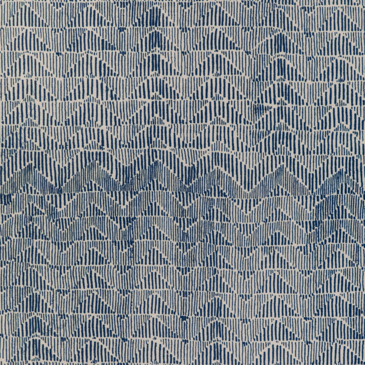 Les Cigales Print fabric in indigo color - pattern 8024112.50.0 - by Brunschwig & Fils in the Les Ensembliers L&