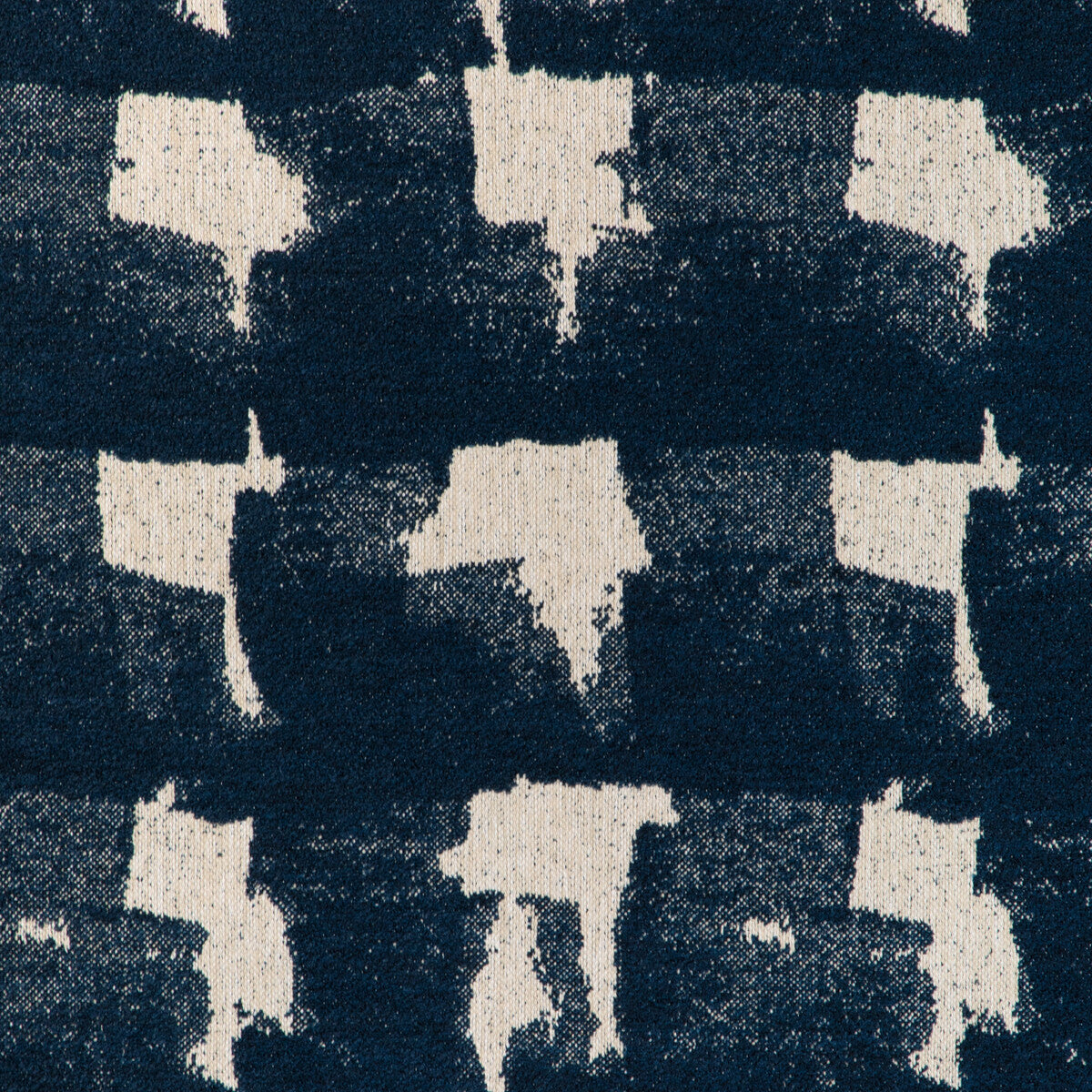 Les Falaises Weave fabric in indigo color - pattern 8024118.50.0 - by Brunschwig & Fils in the Les Ensembliers L&