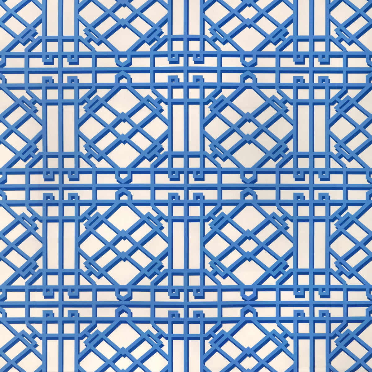 Pavilion Trellis fabric in delft color - pattern number 8024122.5.0 - by Brunschwig & Fils in the Carlsten collection