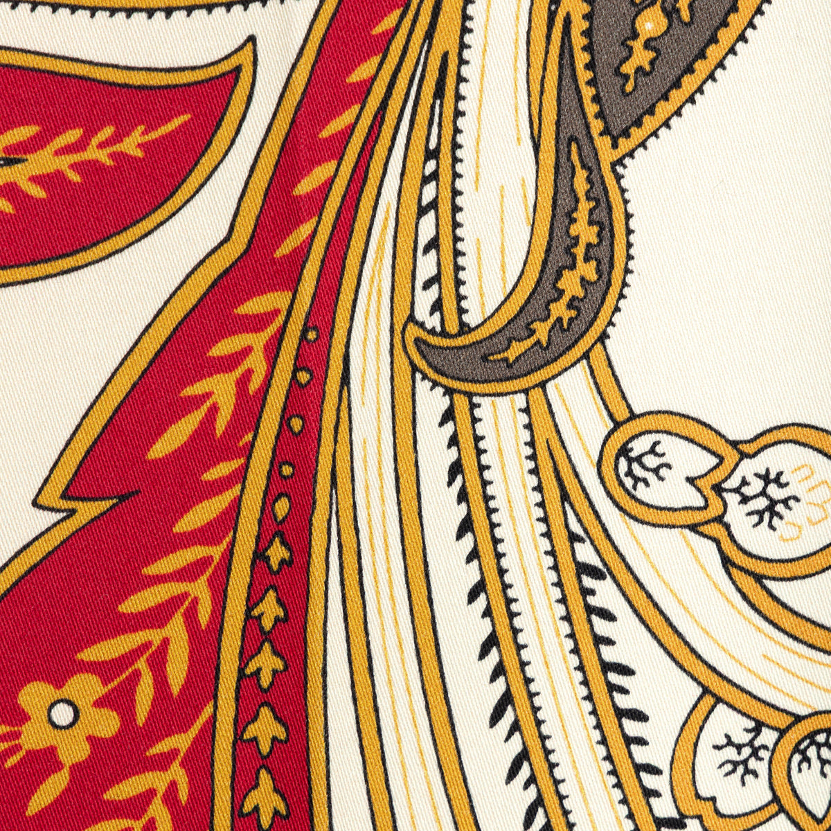 Louisianne fabric in Rouge color - pattern number 8025112.19.0 - by Brunschwig & Fils in the Madeleine Castaing III collection